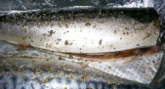 Запеченная скумбрия с овощами: как правильно приготовить рыбу, чтобы она не была сухой