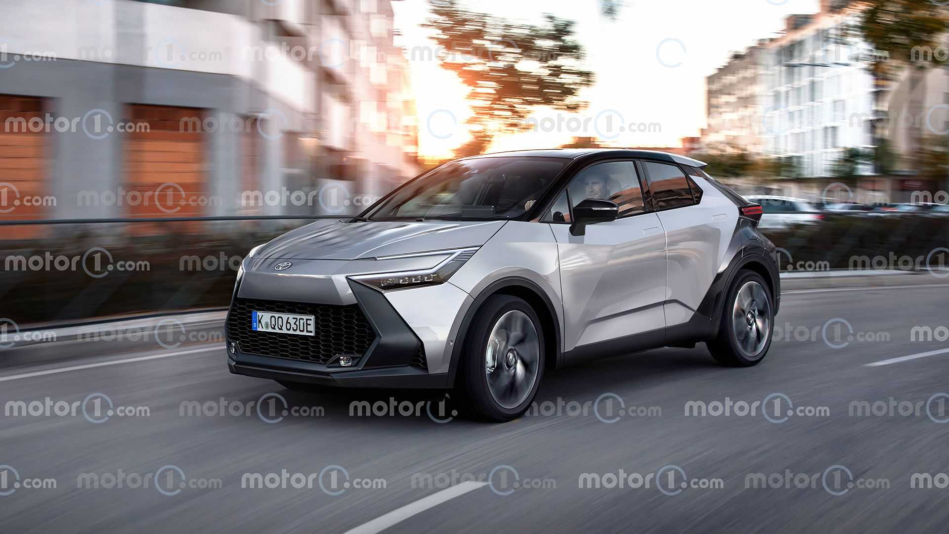 У нового Toyota C-HR может быть навороченный дизайн - today.ua