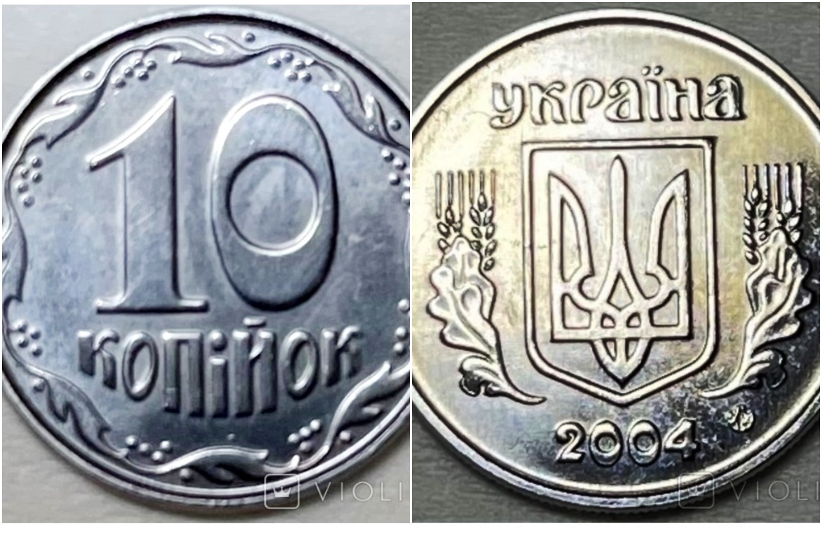 В Украине бракованную монету номиналом 10 копеек продают за 29 тысяч гривен: фото