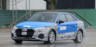 Обновленный седан Audi A3 заметили во время тестов - today.ua