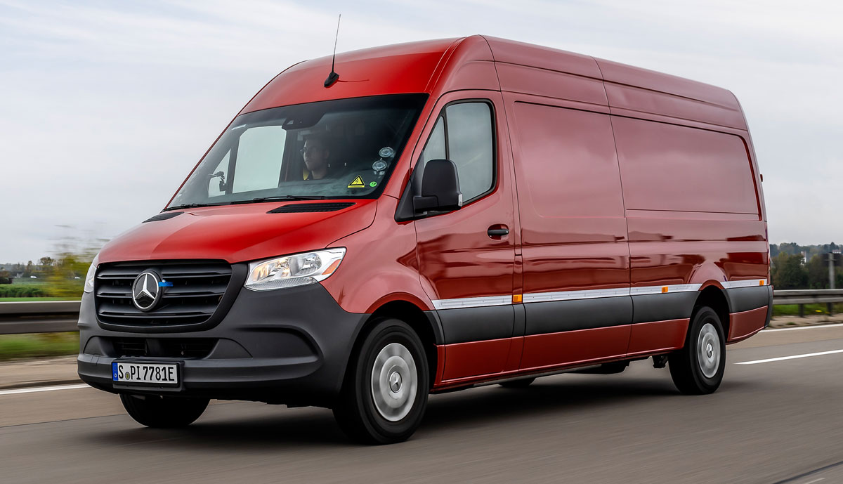 Стало відомо, який запас ходу матиме новий Mercedes eSprinter