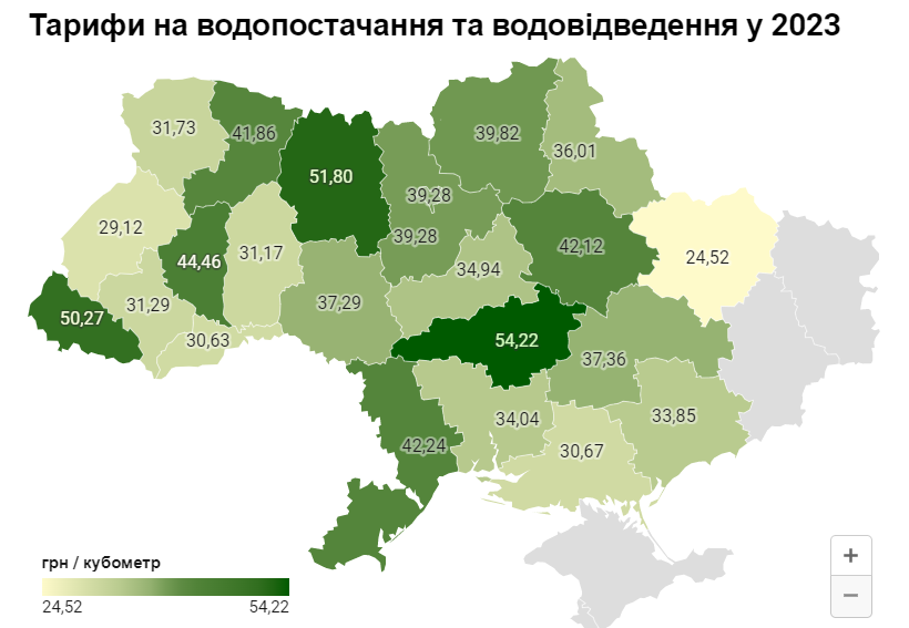 Украинцам назвали тарифы на тепло и горячую воду в 2023 году: что изменится