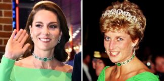 У зеленій сукні та смарагдах: Кейт Міддлтон повторила культовий образ принцеси Діани - today.ua