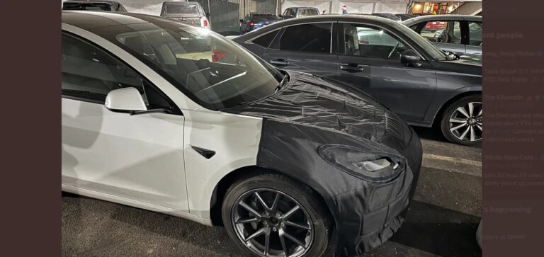 Шпионы показали обновленную Tesla Model 3  - today.ua