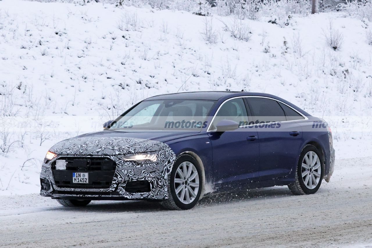 Нову Audi A6 тестують у суворих зимових умовах