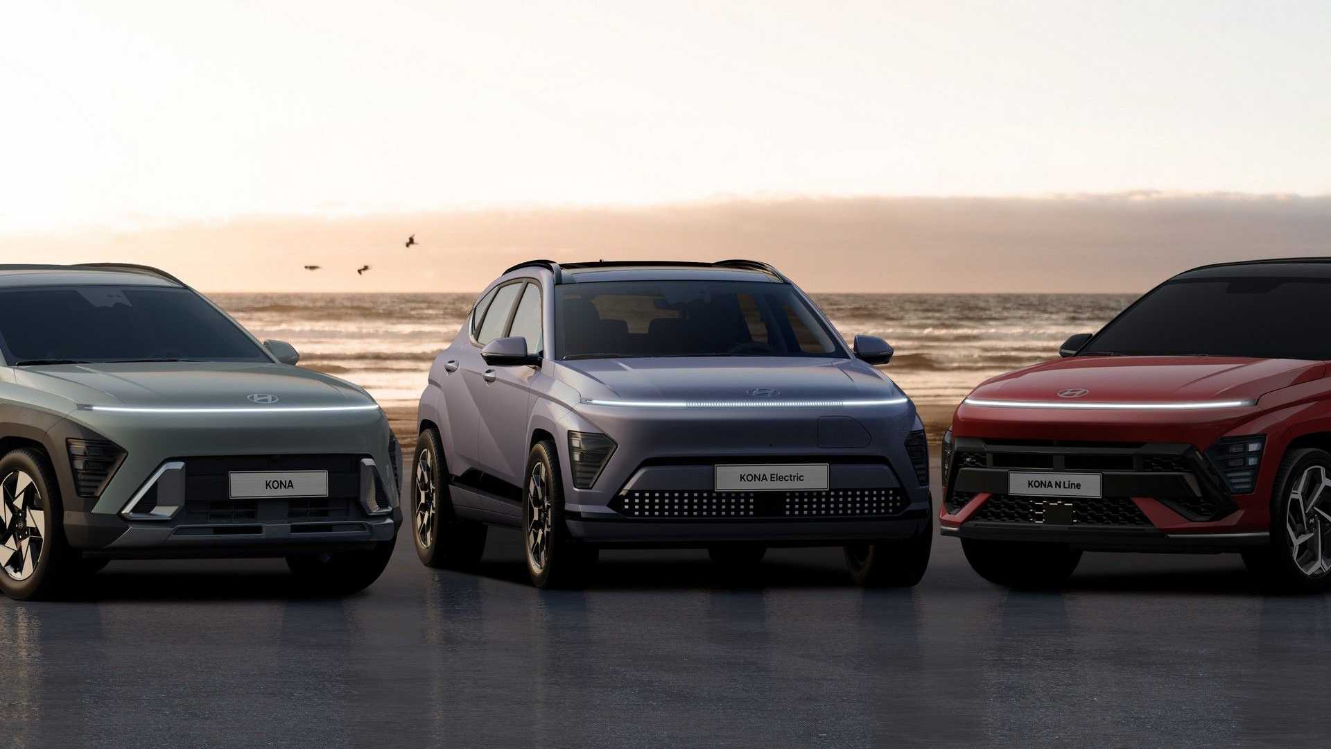 Hyundai показал кроссовер Kona нового поколения