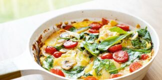 Італійський омлет із болгарським перцем та зеленню: рецепт ситного сніданку вихідного дня - today.ua