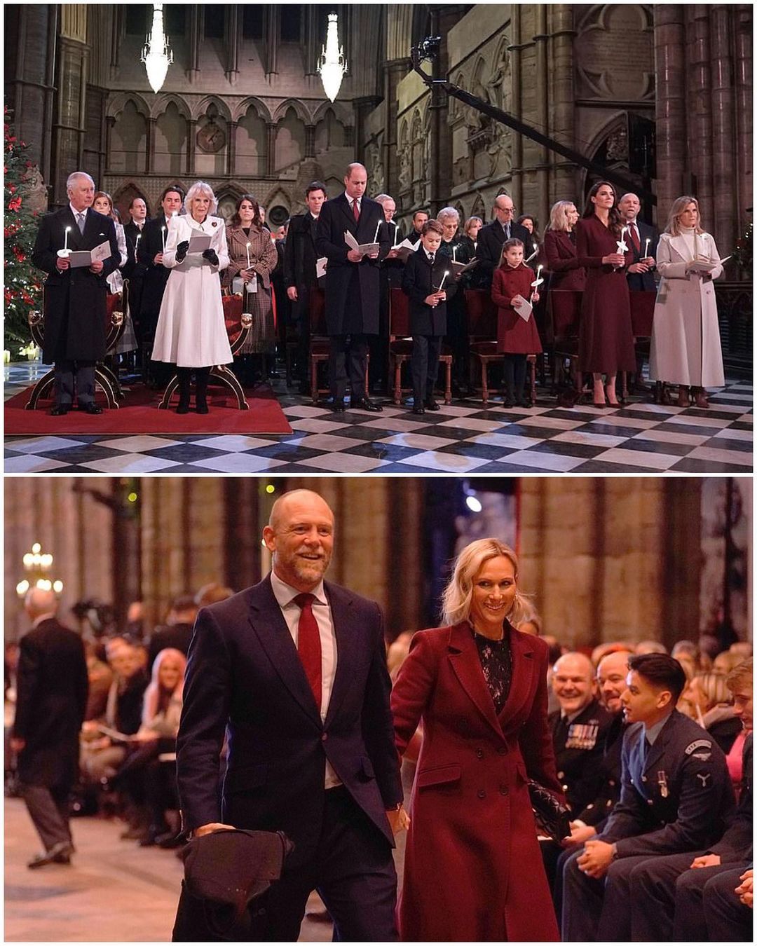 Две красивые сестрички: Пиппа и Кейт Миддлтон в бордовых пальто совершили редкий выход вместе - today.ua