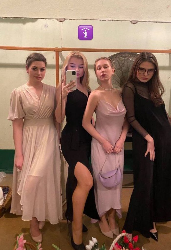 Вся у маму: 19-річна донька Ольги Сумської в чорній сукні показала фото з вечірки
