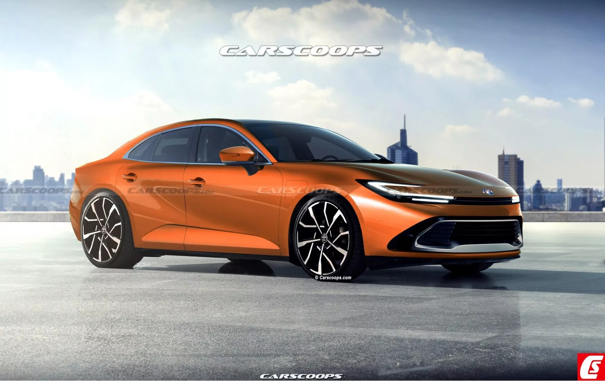 Toyota Camry нового поколения: появились первые фото