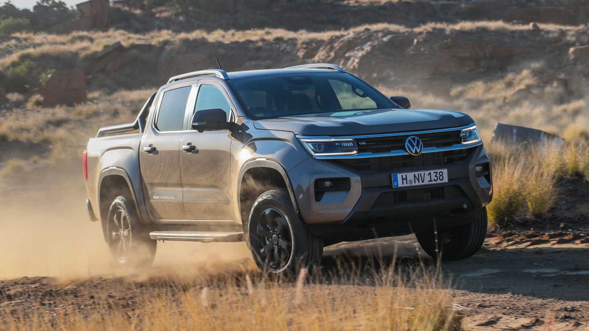 VW разрабатывает электрический внедорожник на базе пикапа Amarok