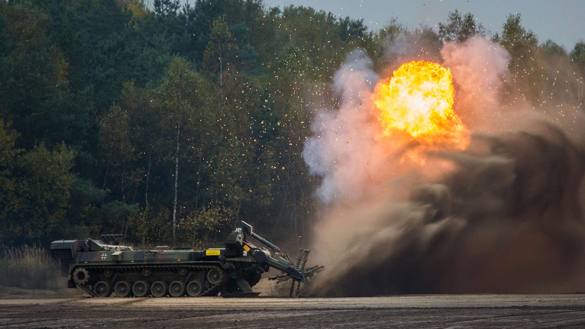 Україна отримала від Німеччини танки розмінування Keiler