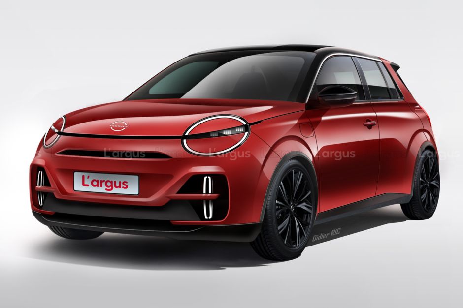 Дизайнери показали електромобіль Nissan Micra