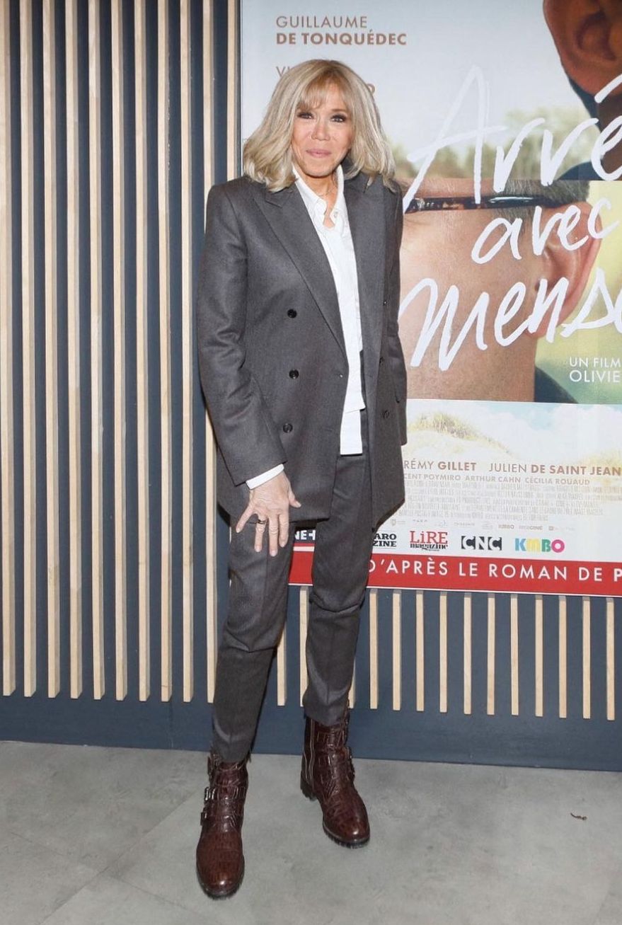 Бріжит Макрон вийшла у світ у наймодніших чоботях весни 2023 - today.ua