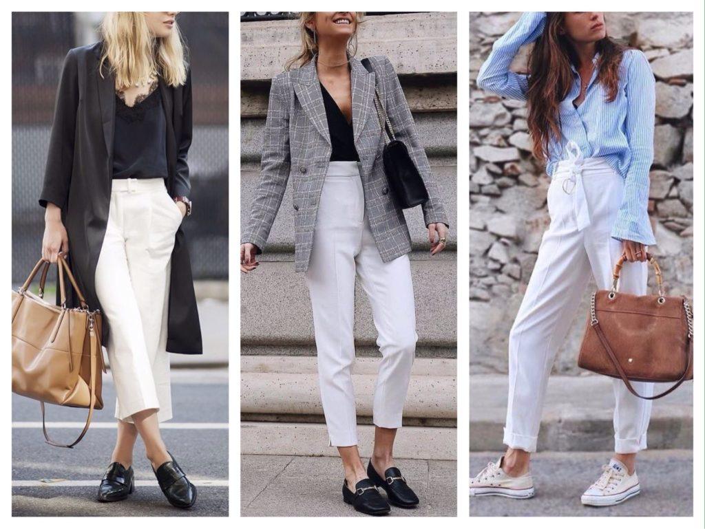 Катя Осадчая показала стильные укороченные брюки, которые станут трендом весны 2023
