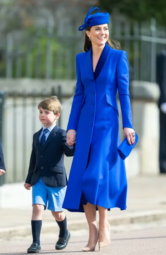 Порушила королівський дрес-код: Кейт Міддлтон вперше відвідала великодню службу з усіма своїми дітьми