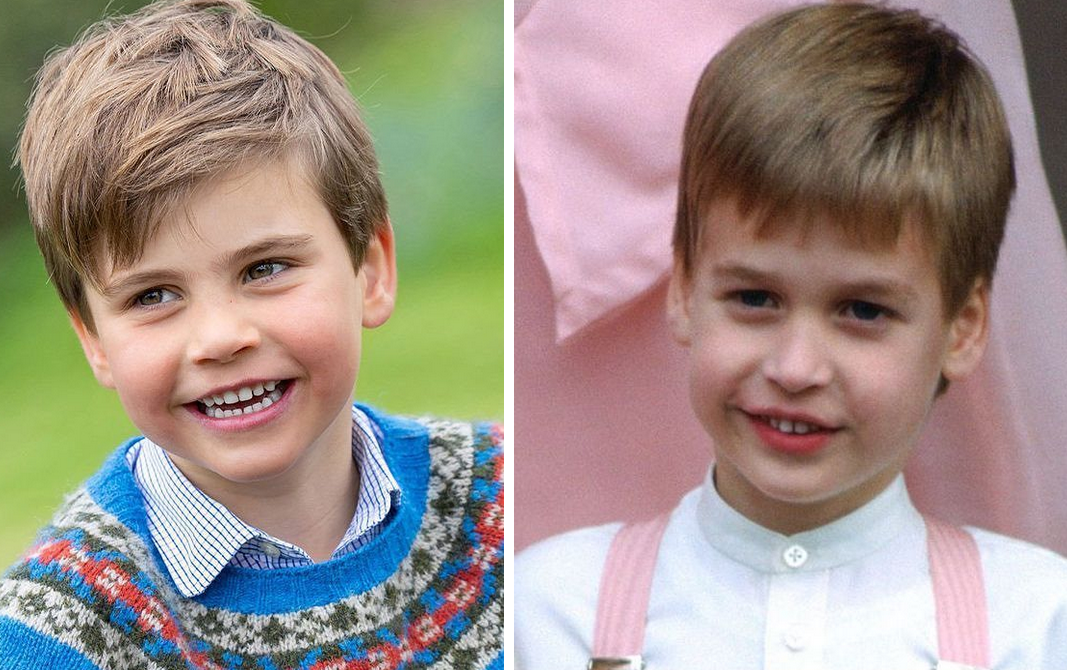 Новое фото принца Луи сравнили с детскими снимками родителей: на кого больше похож сын Кейт и Уильяма