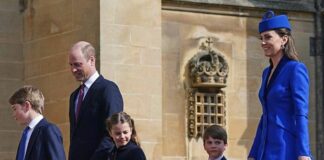 Порушила королівський дрес-код: Кейт Міддлтон вперше відвідала великодню службу з усіма своїми дітьми - today.ua