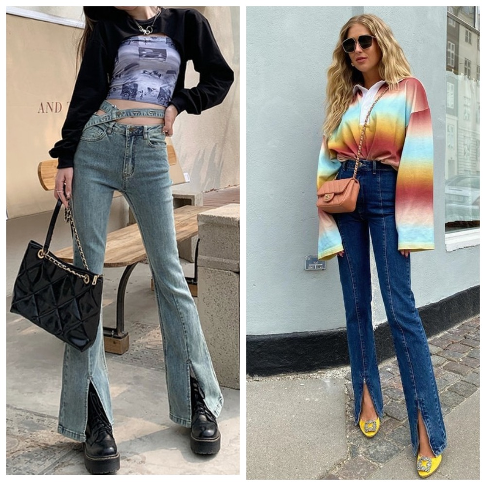 На пике моды: стилисты назвали три модели джинсов, которые визуально удлиняют ноги