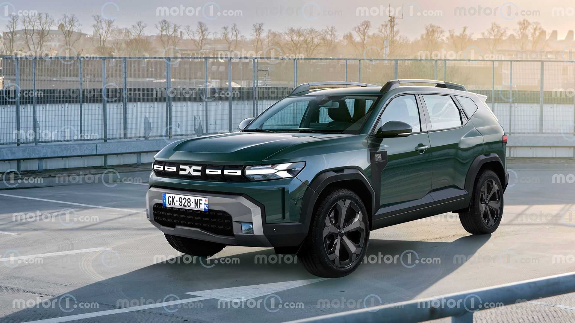 Дизайнери показали Dacia Duster третього покоління