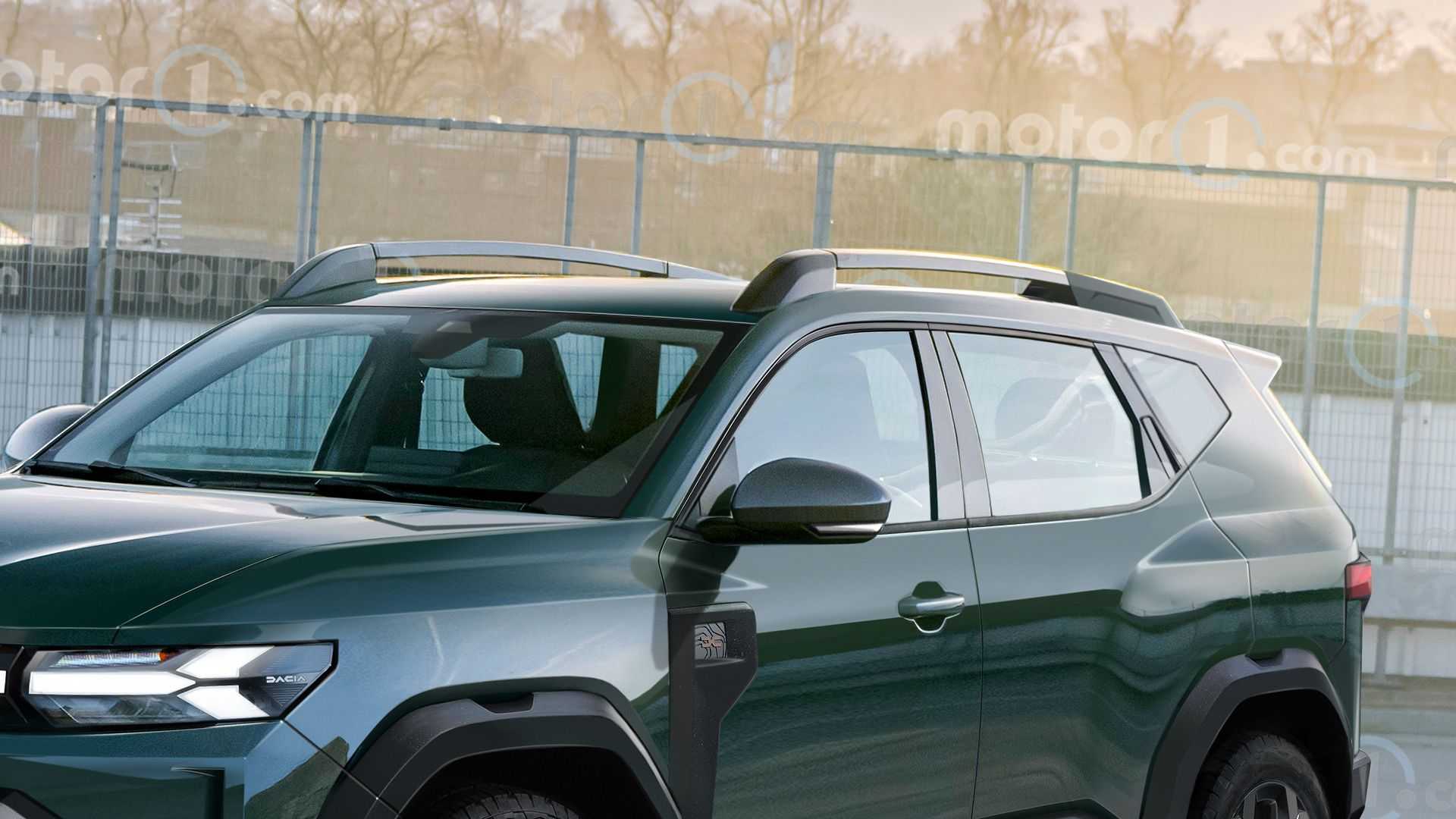 Дизайнеры показали Dacia Duster третьего поколения