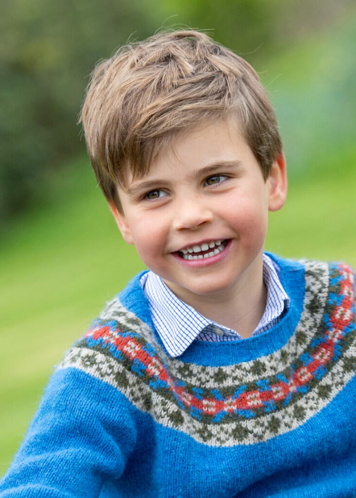 Кейт та Вільям привітали молодшого сина Луї з 5-річчям: нові фото принца
