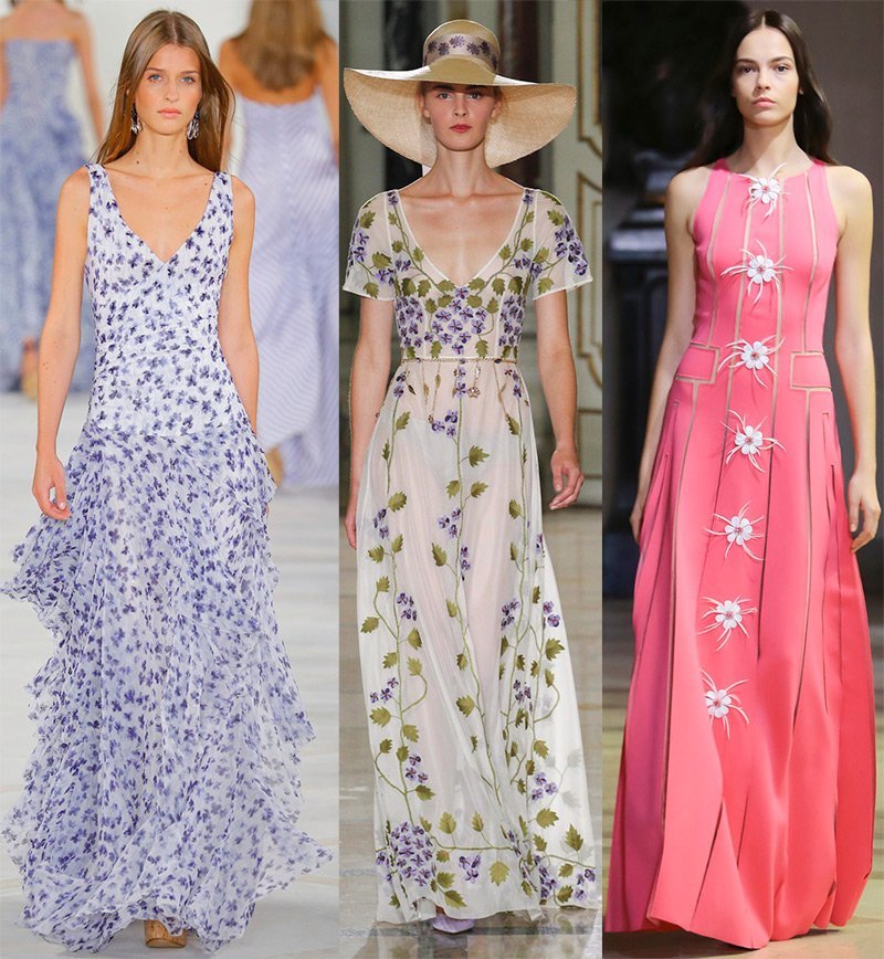 Цветочный принт, макси и трикотаж: какие платья будет модно носить летом 2023