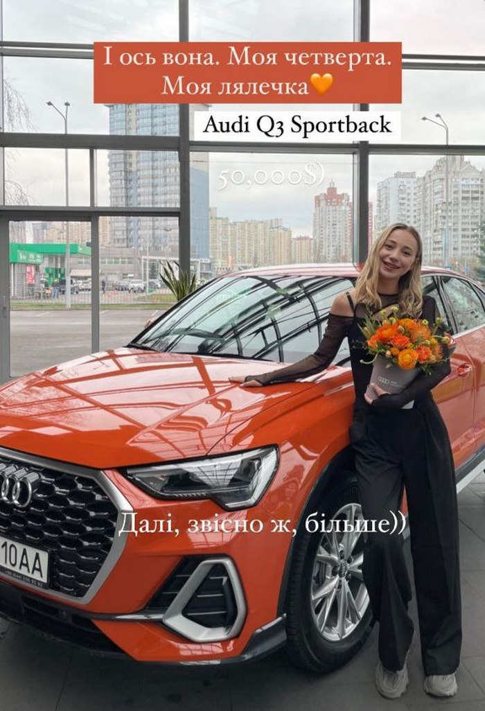 Молодая жена Виктора Павлика показала новое роскошное авто и призналась, сколько за него заплатила