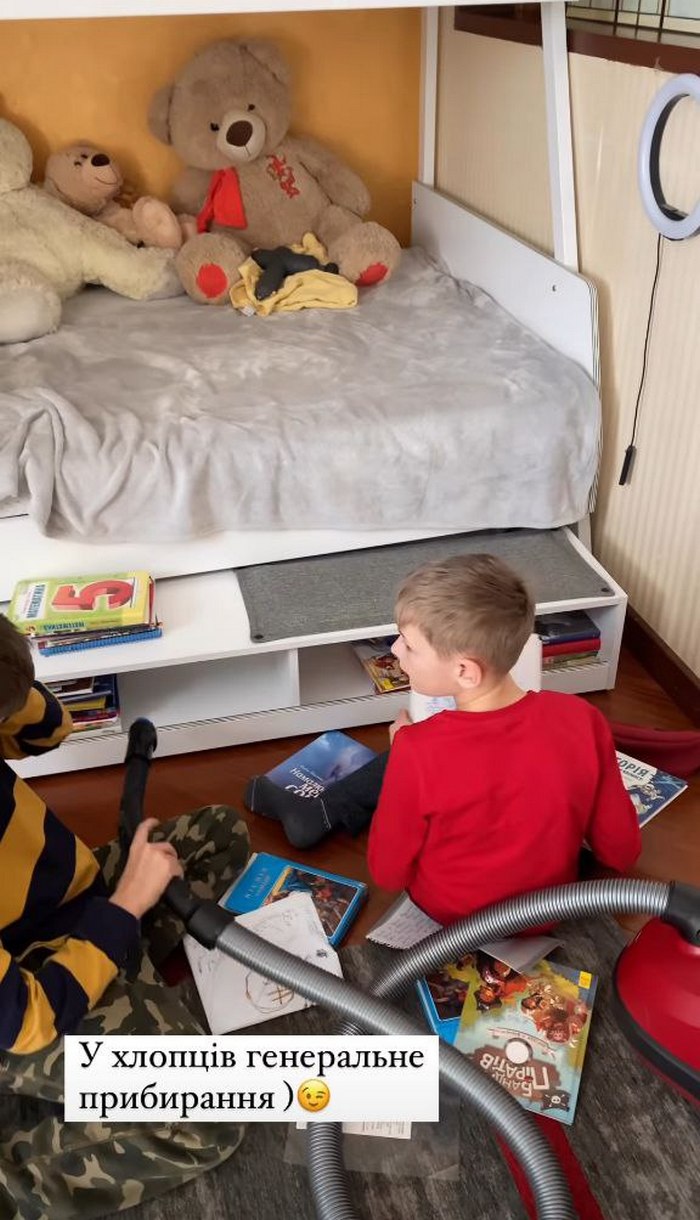 Довольно скромно: Ирина Федишин показала комнату своих сыновей в их доме во Львове