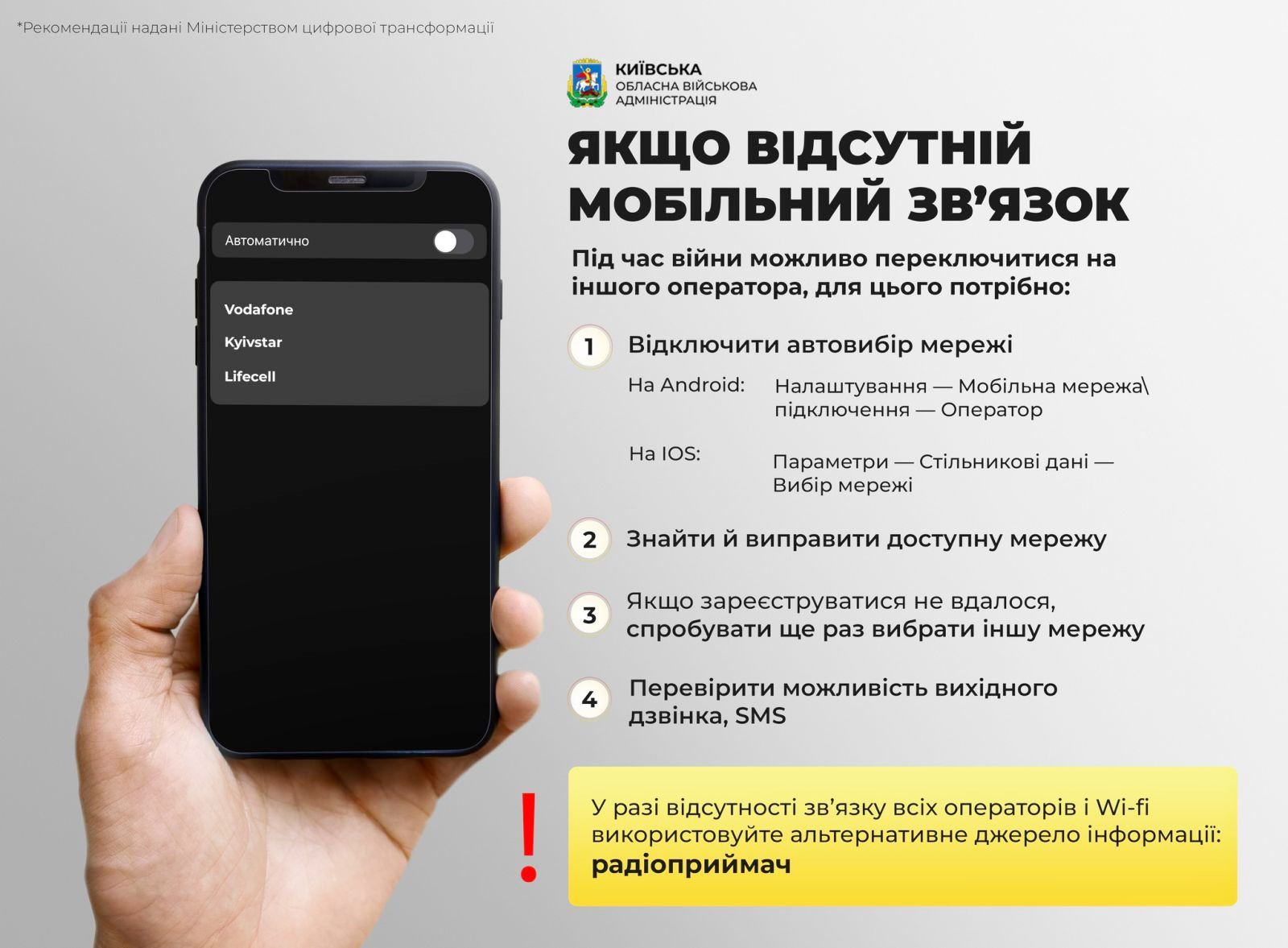 Українцям заборонять користуватися інтернетом та мобільним зв'язком в окремих регіонах, - ВРУ