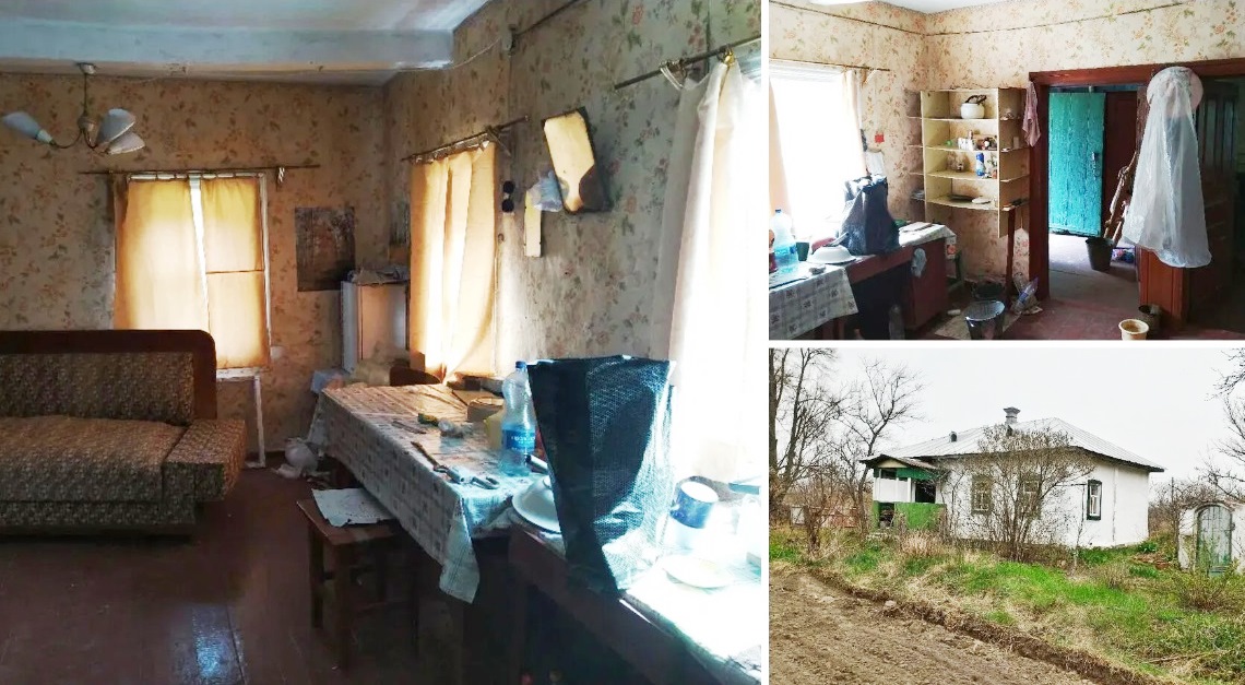 В Украине дом с большим огородом и садом продают за 20 тысяч гривен: фото