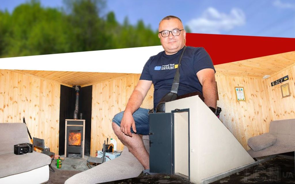 Бомбосховище для всієї вулиці: під Києвом чоловік сам збудував укриття від ракет окупантів