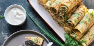 Тонюсенькие блинчики с зеленью: простой рецепт блюда с особенным вкусом - today.ua