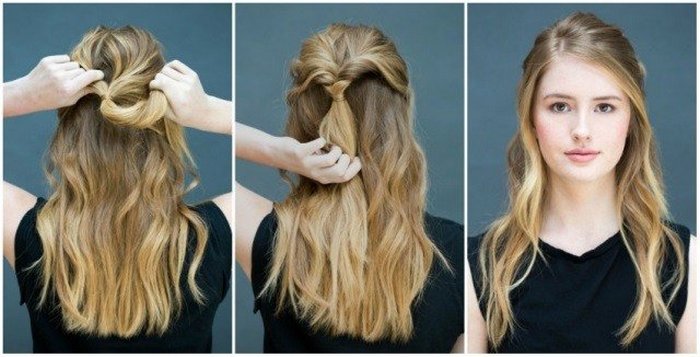 Освіжаюче літнє укладання за 5 хвилин на середнє та довге волосся: два простих кроки
