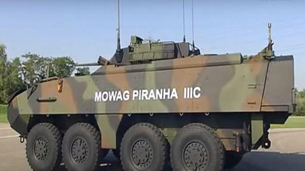 Україна стала ближчою до отримання БТР Piranha від Швейцарії