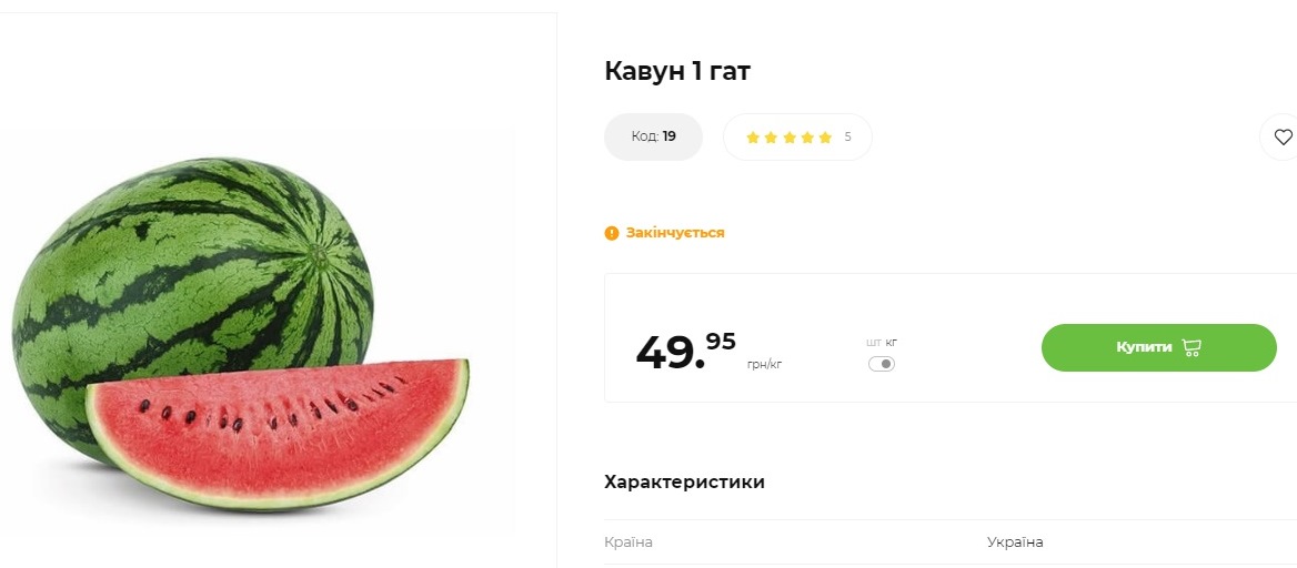 Украинцам сообщили, что будет с ценами на арбузы в ближайшее время 