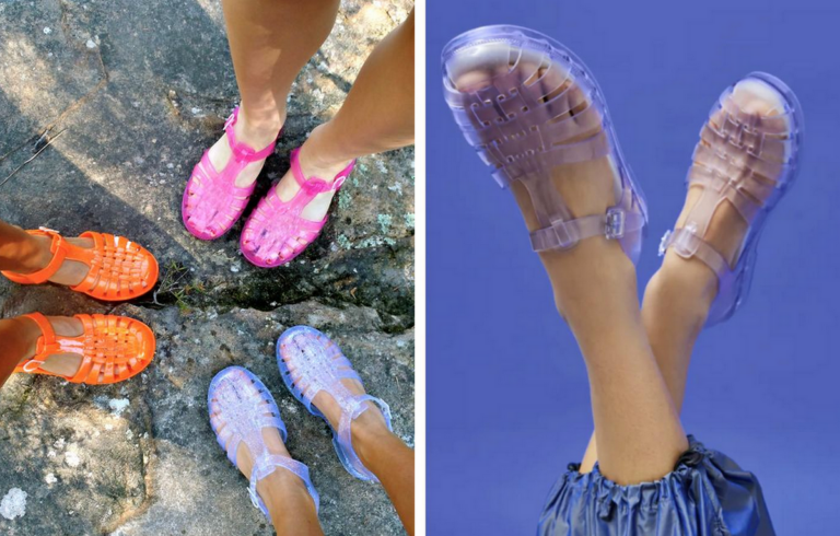 “Желейные“ сандалии: в моду вернулись самые трендовые босоножки 90-х годов - today.ua