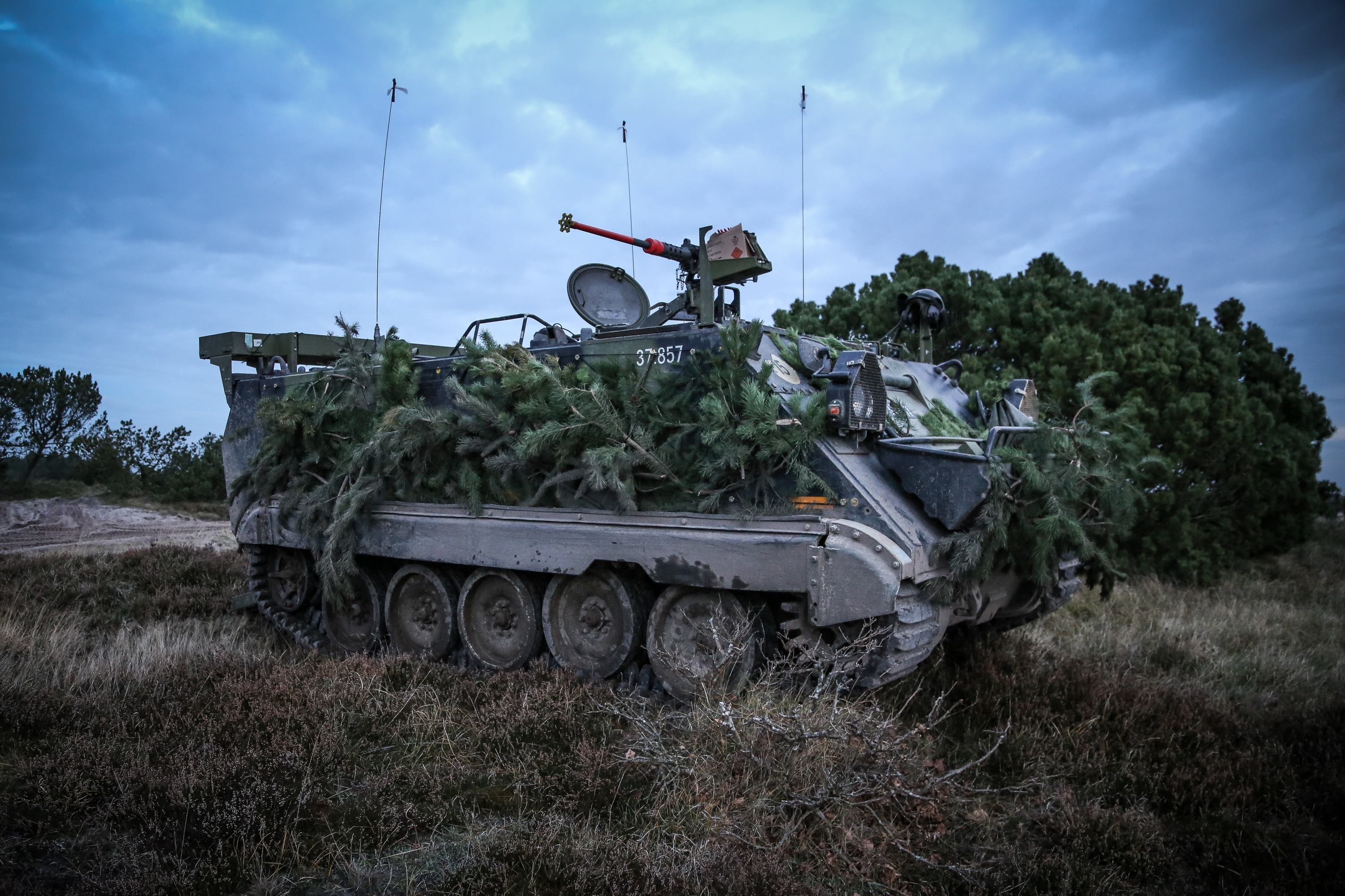 Дания передала Украине боевые машины M113G4