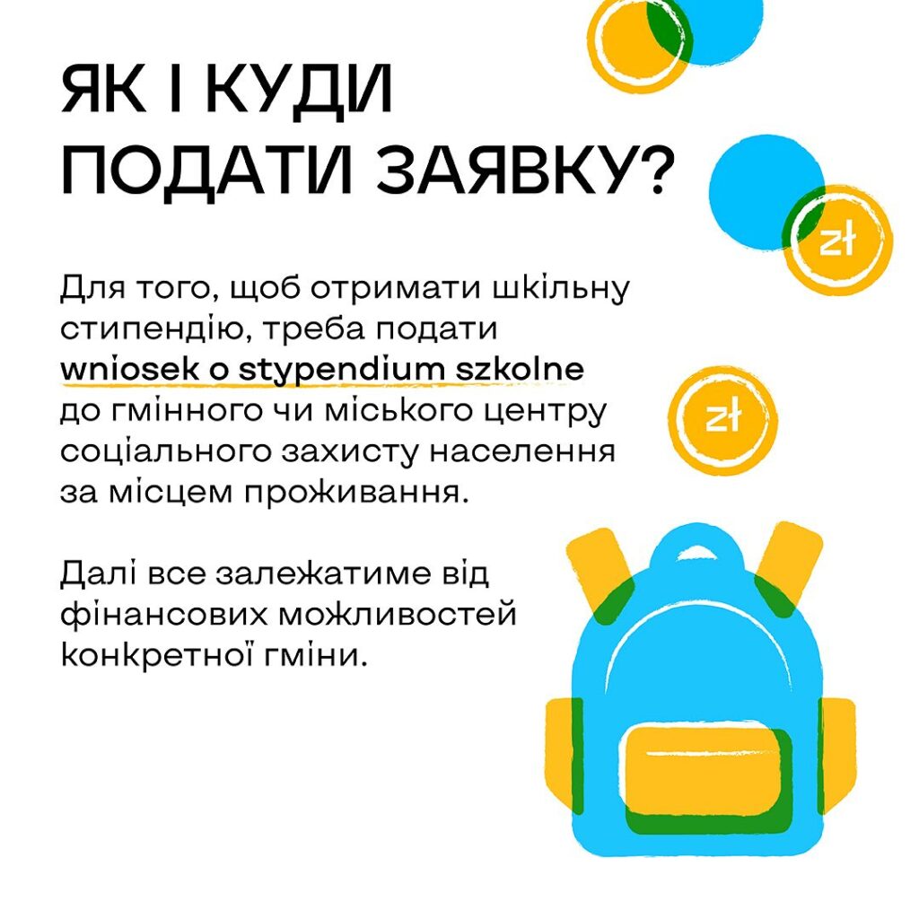Українські школярі в Польщі можуть отримати додаткові виплати: подача заявок стартує з 1 вересня
