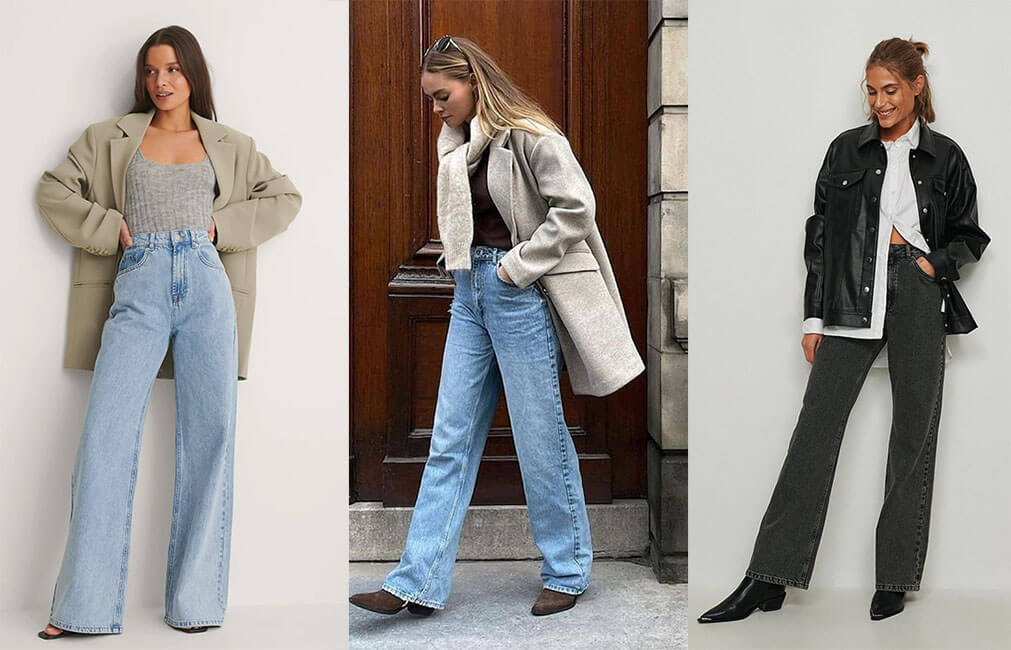 Названы самые модные джинсы осени 2023: три трендовых фасона на каждый день