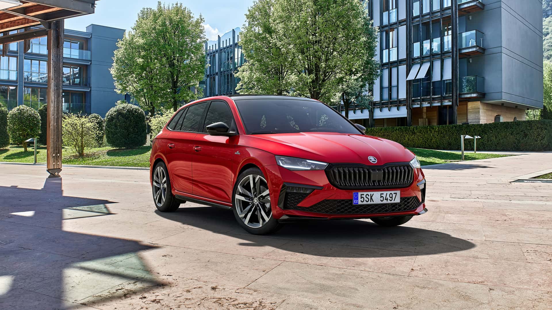 Skoda показала обновленную Scala: новый дизайн и новые технологии