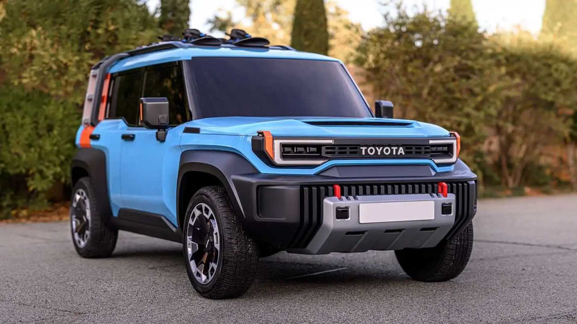 Будет называться Land Hopper: компания Toyota патентует новый кроссовер