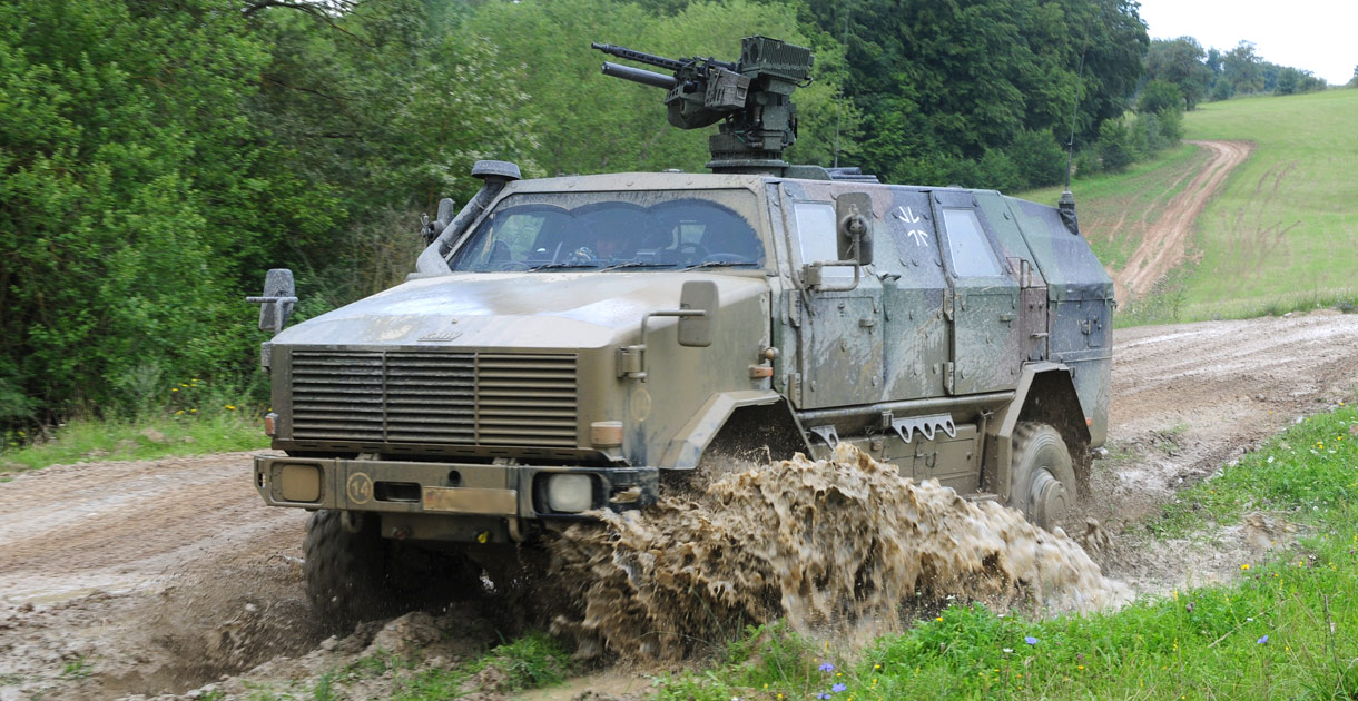 Україна отримає 200 німецьких бронеавтомобілів класу MRAP