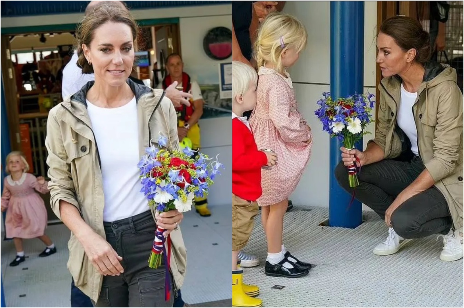 Принцесса в джинсах и кроссовках: Кейт Миддлтон удивила спортивным образом в Уэльсе - today.ua