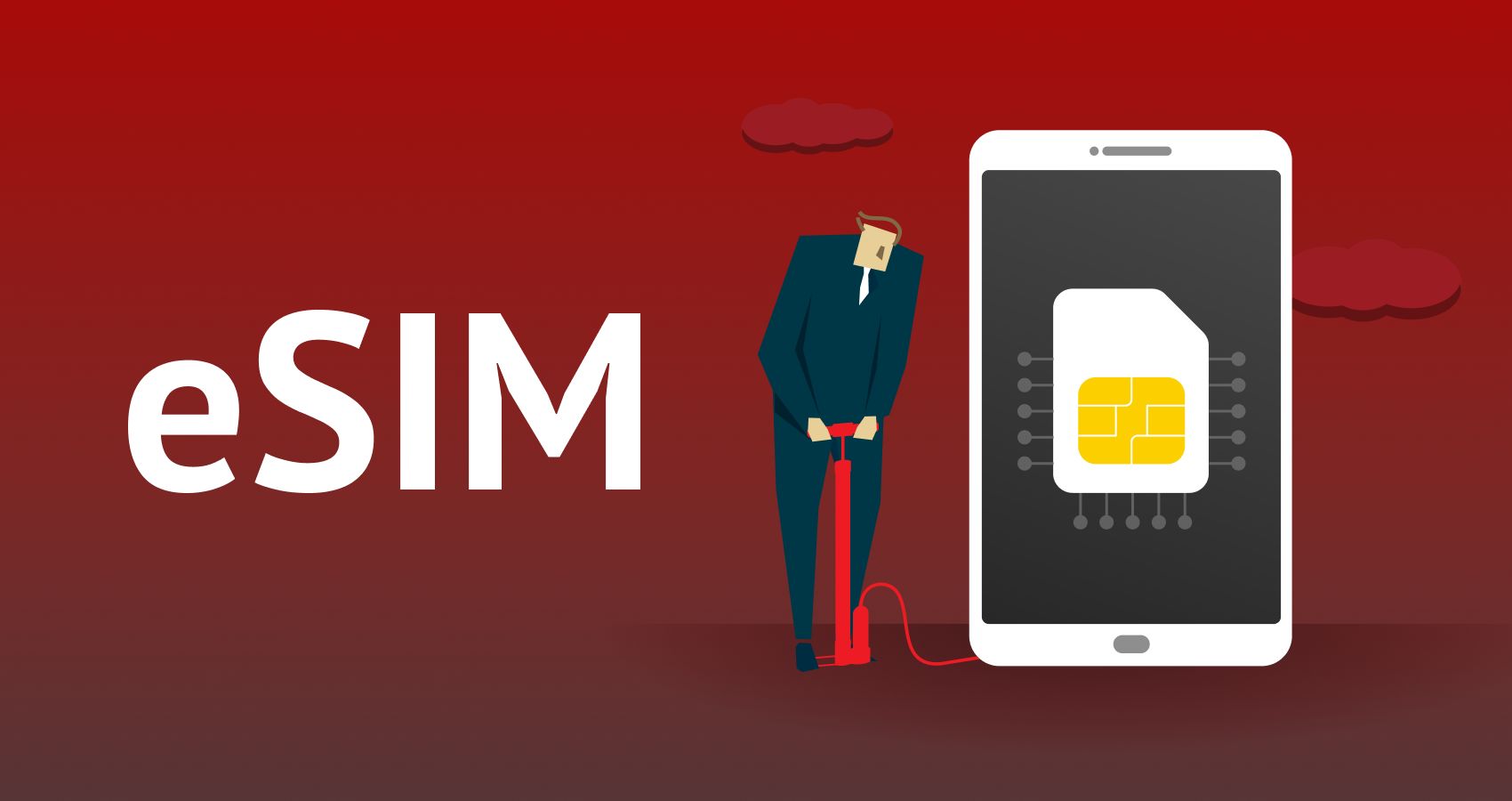 eSIM - мобильный интернет без роуминга за границей