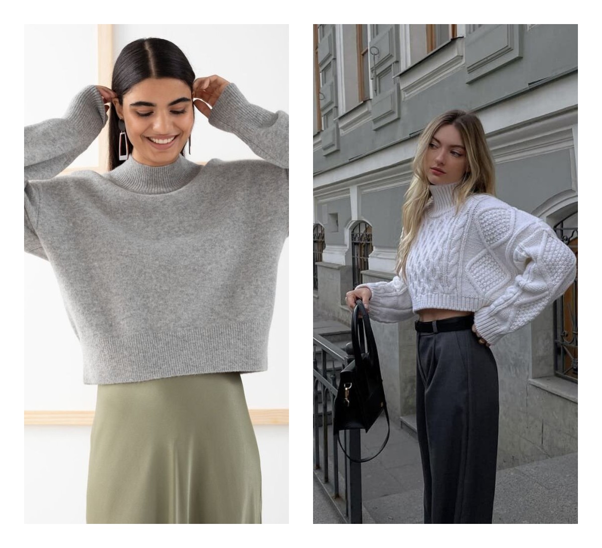 Названы самые модные свитеры на зиму 2023-2024: фото трендовых фасонов - today.ua