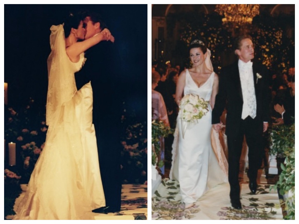 Кэтрин Зета-Джонс поделилась свадебными фото в честь годовщины брака с Майклом Дугласом 