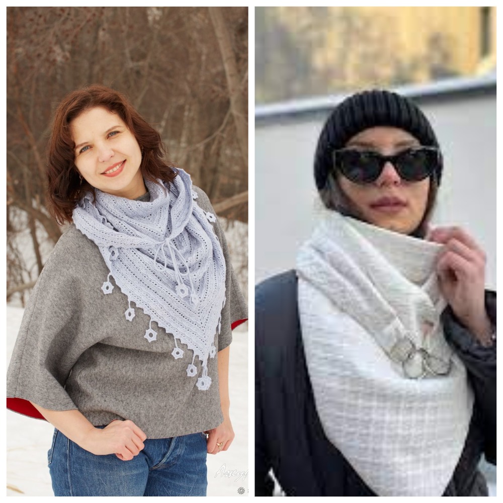Названы модные фасоны шарфов на зиму 2023-2024 под любой образ: фото