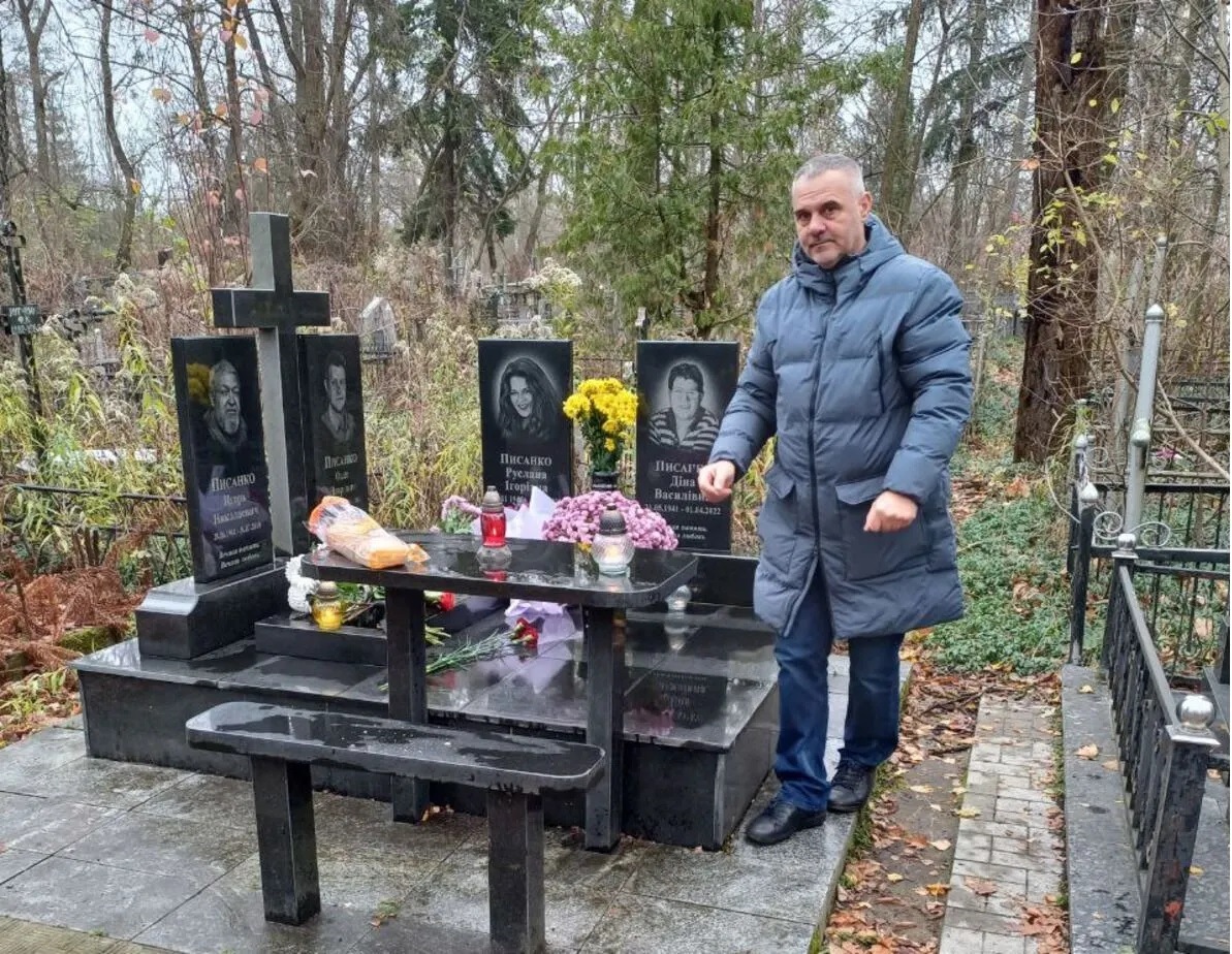 У день народження Руслани Писанки вдівець актриси показав пам'ятник на її могилі