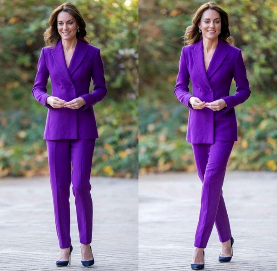 В яскравому брючному костюмі та сережках принцеси Діани: новий образ Кейт Міддлтон В яскравому брючному костюмі та сережках принцеси Діани: новий образ Кейт Міддлтон - today.ua